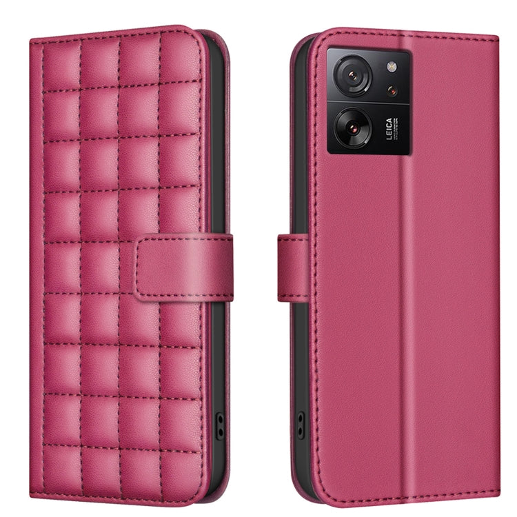 Square Texture Leather Phone Case, For Xiaomi Poco X6 Pro / Redmi K70E, For Xiaomi 13T / Redmi K60 Ultra, For Xiaomi Poco F5 5G, For Xiaomi Poco C55 / Redmi 12C, For Xiaomi Poco C31 / Redmi 9C / 10A, For Xiaomi Poco M3 Pro / Redmi Note 10 5G           ...