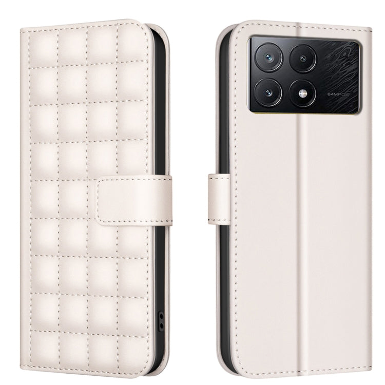 Square Texture Leather Phone Case, For Xiaomi Poco X6 Pro / Redmi K70E, For Xiaomi 13T / Redmi K60 Ultra, For Xiaomi Poco F5 5G, For Xiaomi Poco C55 / Redmi 12C, For Xiaomi Poco C31 / Redmi 9C / 10A, For Xiaomi Poco M3 Pro / Redmi Note 10 5G           ...