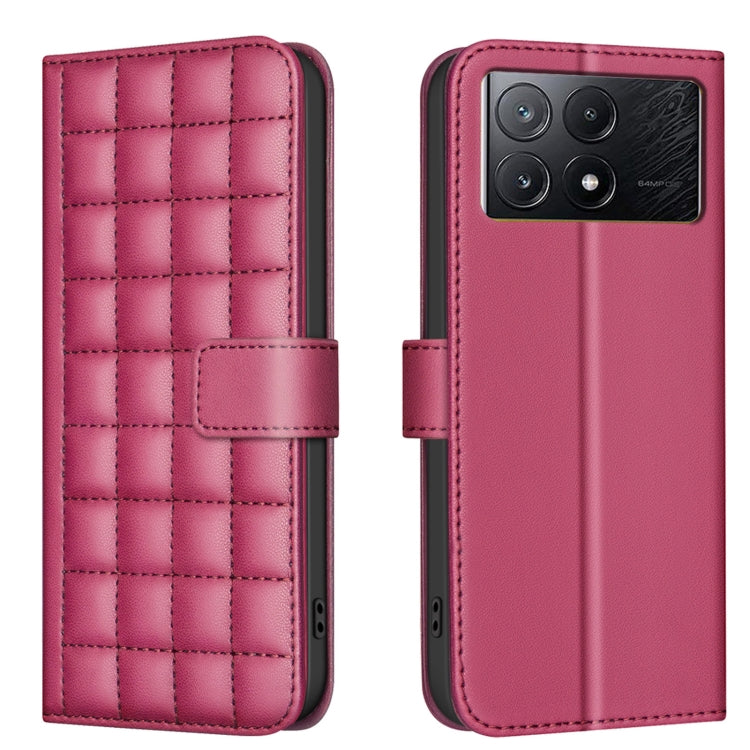 Square Texture Leather Phone Case, For Xiaomi Poco X6 Pro / Redmi K70E, For Xiaomi 13T / Redmi K60 Ultra, For Xiaomi Poco F5 5G, For Xiaomi Poco C55 / Redmi 12C, For Xiaomi Poco C31 / Redmi 9C / 10A, For Xiaomi Poco M3 Pro / Redmi Note 10 5G           ...