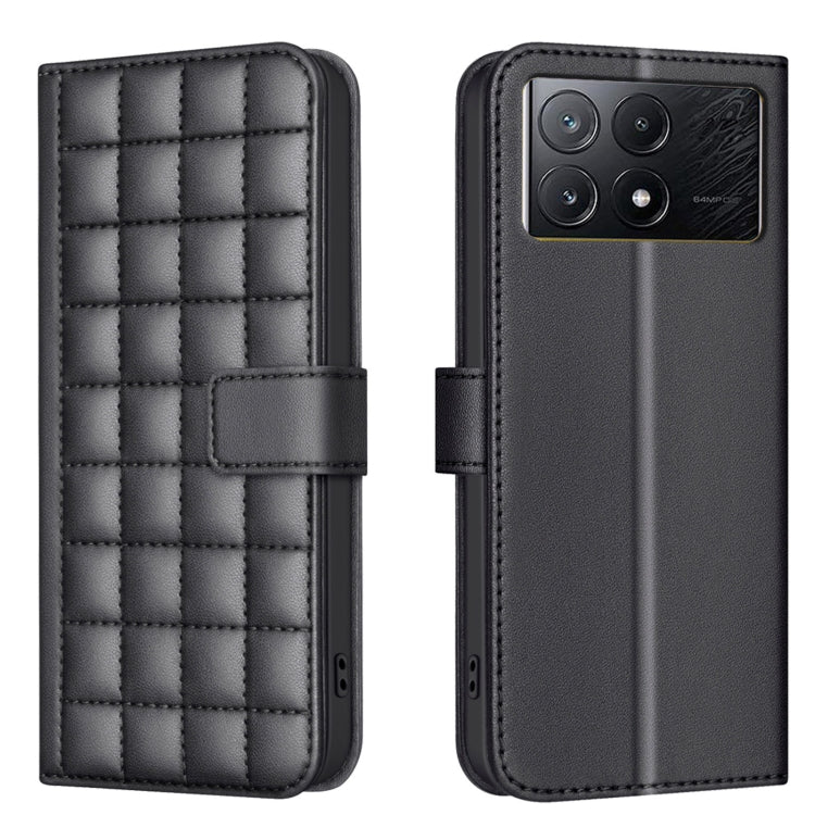 Square Texture Leather Phone Case, For Xiaomi Poco X6 Pro / Redmi K70E, For Xiaomi 13T / Redmi K60 Ultra, For Xiaomi Poco F5 5G, For Xiaomi Poco C55 / Redmi 12C, For Xiaomi Poco C31 / Redmi 9C / 10A, For Xiaomi Poco M3 Pro / Redmi Note 10 5G           ...