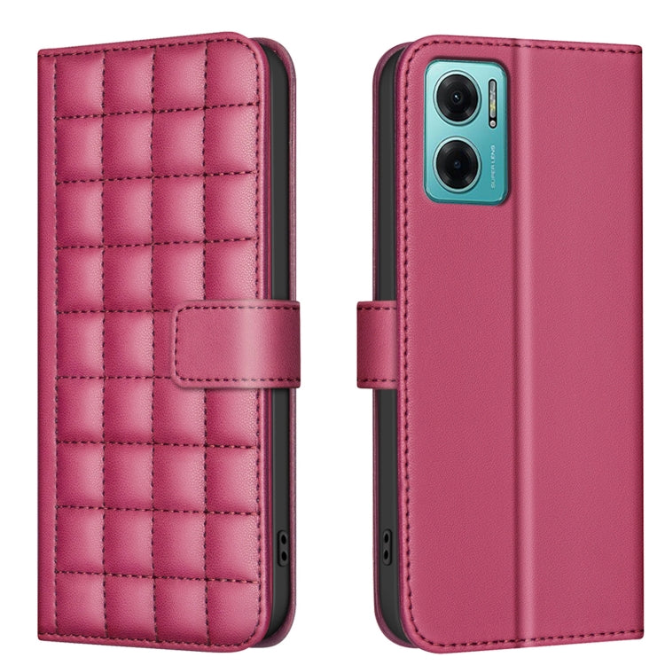 Square Texture Leather Phone Case, For Redmi Note 12 Pro Global, For Redmi Note 12 5G Global / Xiaomi Poco X5, For Redmi Note 11 Pro 5G / 4G Global, For Redmi 10 5G / Note 11E, For Redmi 10C, For Redmi 10 2022 / Note 11 4G, For Redmi Note 10 4G / Note ...