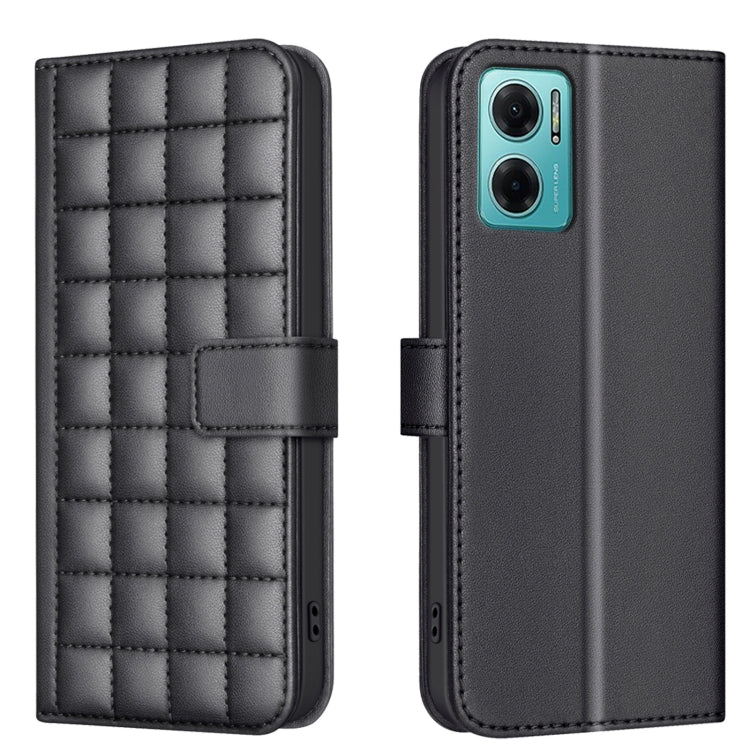 Square Texture Leather Phone Case, For Redmi Note 12 Pro Global, For Redmi Note 12 5G Global / Xiaomi Poco X5, For Redmi Note 11 Pro 5G / 4G Global, For Redmi 10 5G / Note 11E, For Redmi 10C, For Redmi 10 2022 / Note 11 4G, For Redmi Note 10 4G / Note ...