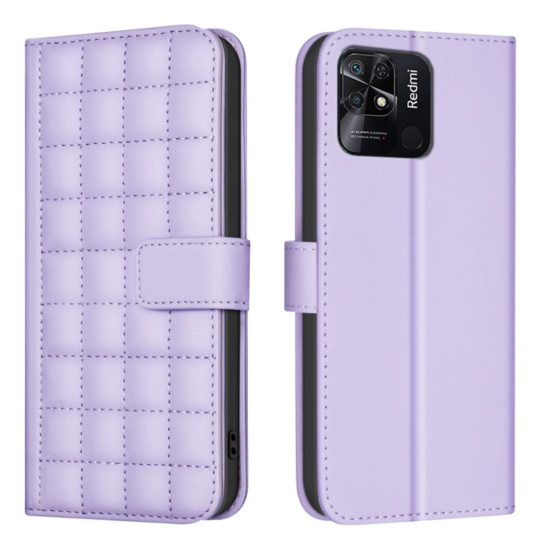 Square Texture Leather Phone Case, For Redmi Note 12 Pro Global, For Redmi Note 12 5G Global / Xiaomi Poco X5, For Redmi Note 11 Pro 5G / 4G Global, For Redmi 10 5G / Note 11E, For Redmi 10C, For Redmi 10 2022 / Note 11 4G, For Redmi Note 10 4G / Note ...