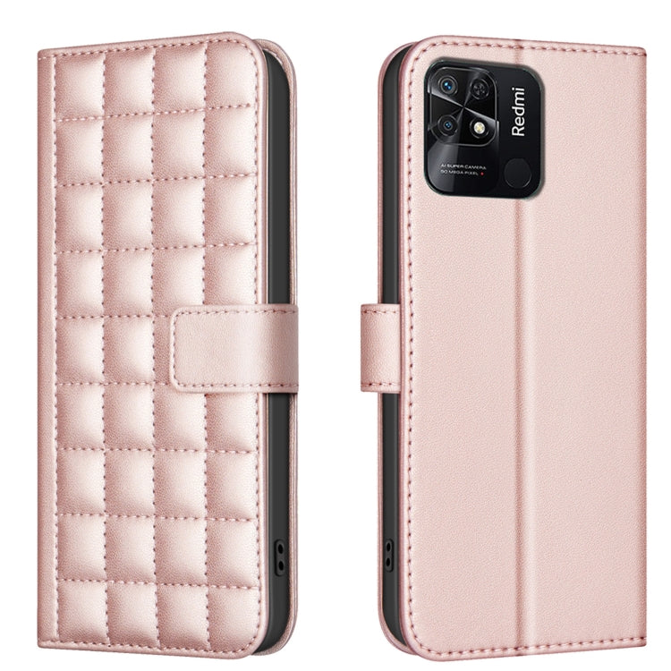 Square Texture Leather Phone Case, For Redmi Note 12 Pro Global, For Redmi Note 12 5G Global / Xiaomi Poco X5, For Redmi Note 11 Pro 5G / 4G Global, For Redmi 10 5G / Note 11E, For Redmi 10C, For Redmi 10 2022 / Note 11 4G, For Redmi Note 10 4G / Note ...