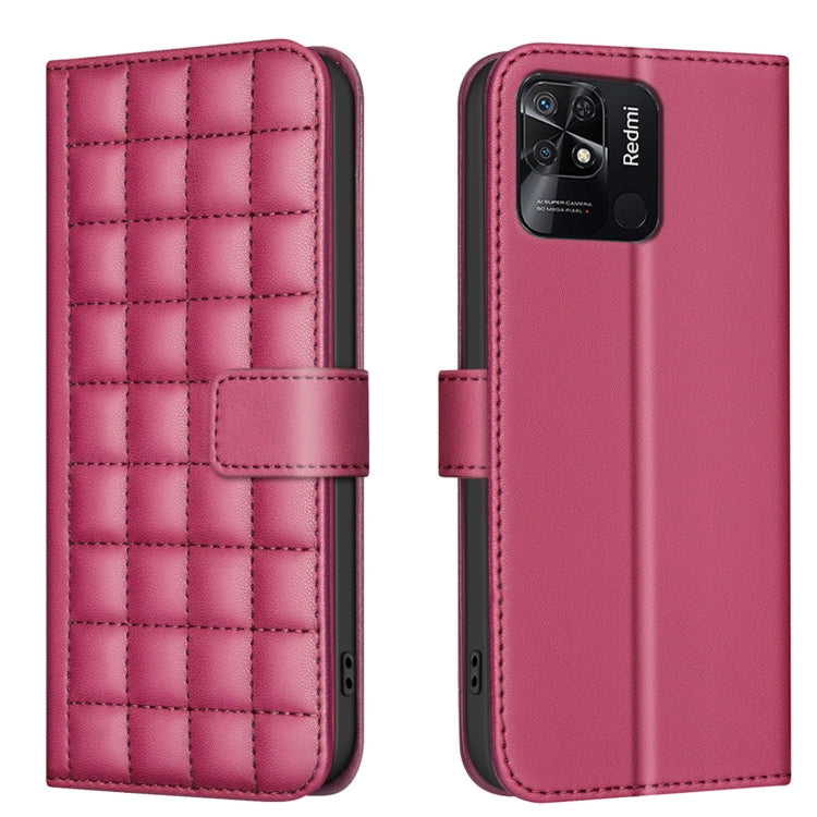 Square Texture Leather Phone Case, For Redmi Note 12 Pro Global, For Redmi Note 12 5G Global / Xiaomi Poco X5, For Redmi Note 11 Pro 5G / 4G Global, For Redmi 10 5G / Note 11E, For Redmi 10C, For Redmi 10 2022 / Note 11 4G, For Redmi Note 10 4G / Note ...