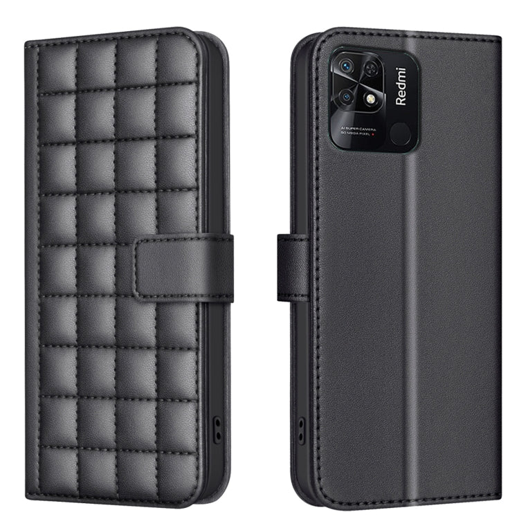Square Texture Leather Phone Case, For Redmi Note 12 Pro Global, For Redmi Note 12 5G Global / Xiaomi Poco X5, For Redmi Note 11 Pro 5G / 4G Global, For Redmi 10 5G / Note 11E, For Redmi 10C, For Redmi 10 2022 / Note 11 4G, For Redmi Note 10 4G / Note ...