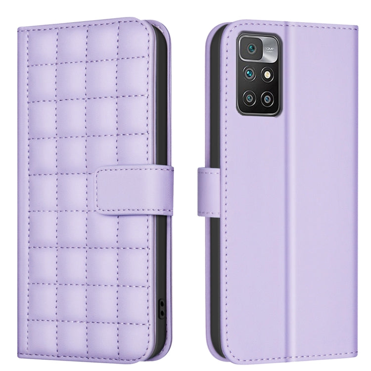 Square Texture Leather Phone Case, For Redmi Note 12 Pro Global, For Redmi Note 12 5G Global / Xiaomi Poco X5, For Redmi Note 11 Pro 5G / 4G Global, For Redmi 10 5G / Note 11E, For Redmi 10C, For Redmi 10 2022 / Note 11 4G, For Redmi Note 10 4G / Note ...