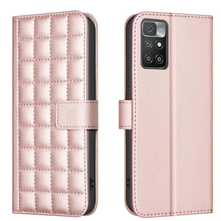 Square Texture Leather Phone Case, For Redmi Note 12 Pro Global, For Redmi Note 12 5G Global / Xiaomi Poco X5, For Redmi Note 11 Pro 5G / 4G Global, For Redmi 10 5G / Note 11E, For Redmi 10C, For Redmi 10 2022 / Note 11 4G, For Redmi Note 10 4G / Note ...