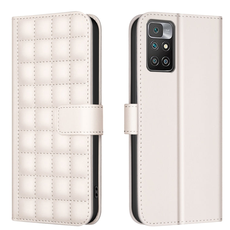 Square Texture Leather Phone Case, For Redmi Note 12 Pro Global, For Redmi Note 12 5G Global / Xiaomi Poco X5, For Redmi Note 11 Pro 5G / 4G Global, For Redmi 10 5G / Note 11E, For Redmi 10C, For Redmi 10 2022 / Note 11 4G, For Redmi Note 10 4G / Note ...