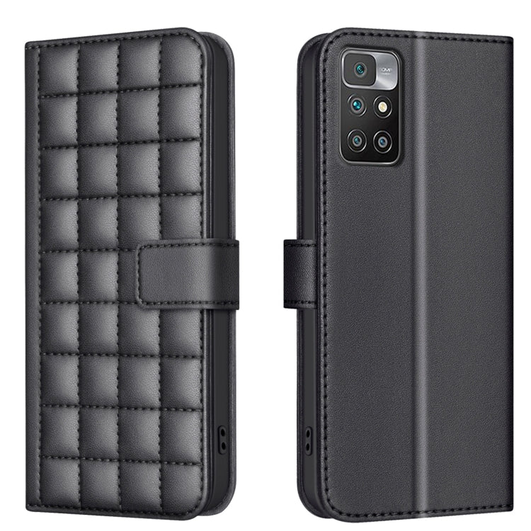Square Texture Leather Phone Case, For Redmi Note 12 Pro Global, For Redmi Note 12 5G Global / Xiaomi Poco X5, For Redmi Note 11 Pro 5G / 4G Global, For Redmi 10 5G / Note 11E, For Redmi 10C, For Redmi 10 2022 / Note 11 4G, For Redmi Note 10 4G / Note ...