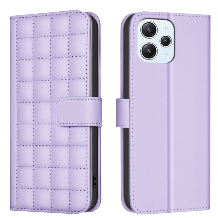 Square Texture Leather Phone Case, For Redmi Note 13 Pro 5G, For Redmi K70 / K70 Pro, For Redmi 12 4G, For Redmi Note 11 / Note 11S, For Redmi Note 12S Global, For Redmi Note 12 4G Global, For Redmi A1 / A1+ / A2, For Redmi Note 12 Pro+ Global