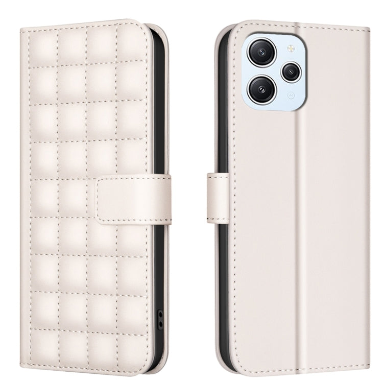 Square Texture Leather Phone Case, For Redmi Note 13 Pro 5G, For Redmi K70 / K70 Pro, For Redmi 12 4G, For Redmi Note 11 / Note 11S, For Redmi Note 12S Global, For Redmi Note 12 4G Global, For Redmi A1 / A1+ / A2, For Redmi Note 12 Pro+ Global
