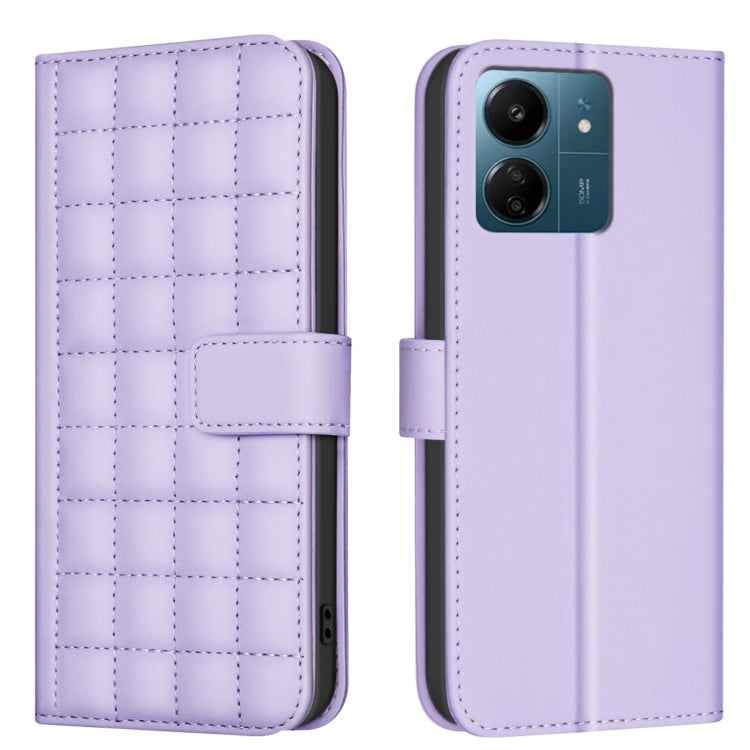 Square Texture Leather Phone Case, For Redmi Note 14 Pro 4G, For Redmi Note 14 4G 163.25mm, For Redmi A3, For Redmi Note 13 Pro 4G Global, For Redmi Note 13 4G Global, For Redmi Note 13 5G, For Redmi 13C, For Redmi Note 13 Pro+ 5G