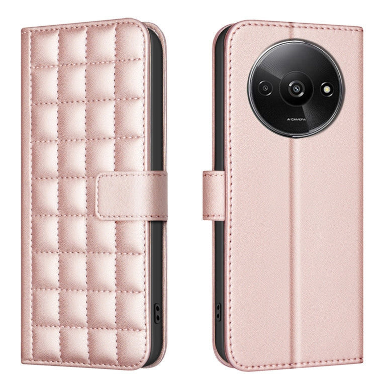 Square Texture Leather Phone Case, For Redmi Note 14 Pro 4G, For Redmi Note 14 4G 163.25mm, For Redmi A3, For Redmi Note 13 Pro 4G Global, For Redmi Note 13 4G Global, For Redmi Note 13 5G, For Redmi 13C, For Redmi Note 13 Pro+ 5G