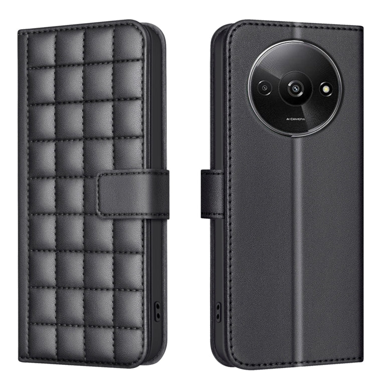 Square Texture Leather Phone Case, For Redmi Note 14 Pro 4G, For Redmi Note 14 4G 163.25mm, For Redmi A3, For Redmi Note 13 Pro 4G Global, For Redmi Note 13 4G Global, For Redmi Note 13 5G, For Redmi 13C, For Redmi Note 13 Pro+ 5G