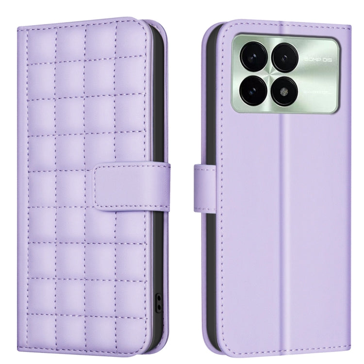Square Texture Leather Phone Case, For Redmi Note 13 Pro 5G, For Redmi K70 / K70 Pro, For Redmi 12 4G, For Redmi Note 11 / Note 11S, For Redmi Note 12S Global, For Redmi Note 12 4G Global, For Redmi A1 / A1+ / A2, For Redmi Note 12 Pro+ Global