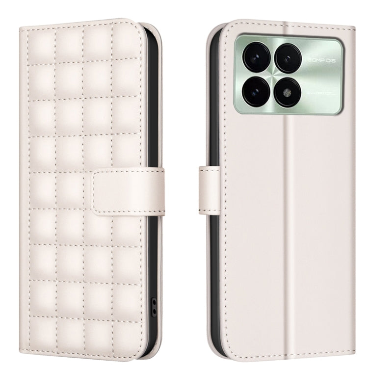 Square Texture Leather Phone Case, For Redmi Note 13 Pro 5G, For Redmi K70 / K70 Pro, For Redmi 12 4G, For Redmi Note 11 / Note 11S, For Redmi Note 12S Global, For Redmi Note 12 4G Global, For Redmi A1 / A1+ / A2, For Redmi Note 12 Pro+ Global