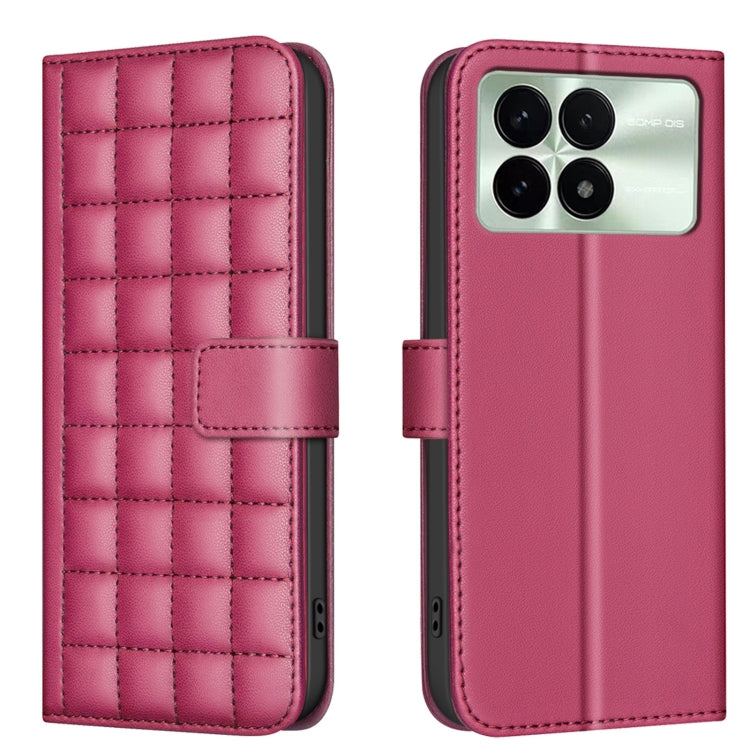 Square Texture Leather Phone Case, For Redmi Note 13 Pro 5G, For Redmi K70 / K70 Pro, For Redmi 12 4G, For Redmi Note 11 / Note 11S, For Redmi Note 12S Global, For Redmi Note 12 4G Global, For Redmi A1 / A1+ / A2, For Redmi Note 12 Pro+ Global