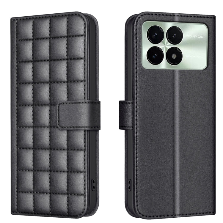 Square Texture Leather Phone Case, For Redmi Note 13 Pro 5G, For Redmi K70 / K70 Pro, For Redmi 12 4G, For Redmi Note 11 / Note 11S, For Redmi Note 12S Global, For Redmi Note 12 4G Global, For Redmi A1 / A1+ / A2, For Redmi Note 12 Pro+ Global