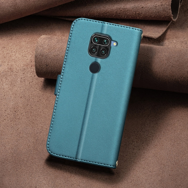 Square Texture Leather Phone Case, For Redmi 10X 4G / Note 9, For Redmi Note 9 Pro Max / 9 Pro / 9S