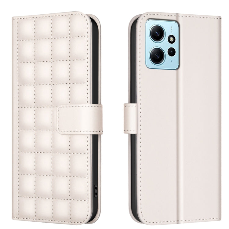 Square Texture Leather Phone Case, For Redmi Note 13 Pro 5G, For Redmi K70 / K70 Pro, For Redmi 12 4G, For Redmi Note 11 / Note 11S, For Redmi Note 12S Global, For Redmi Note 12 4G Global, For Redmi A1 / A1+ / A2, For Redmi Note 12 Pro+ Global