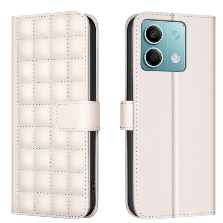 Square Texture Leather Phone Case, For Redmi Note 14 Pro 4G, For Redmi Note 14 4G 163.25mm, For Redmi A3, For Redmi Note 13 Pro 4G Global, For Redmi Note 13 4G Global, For Redmi Note 13 5G, For Redmi 13C, For Redmi Note 13 Pro+ 5G
