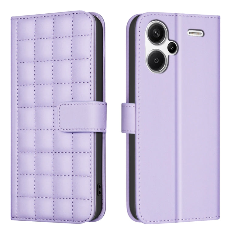 Square Texture Leather Phone Case, For Redmi Note 14 Pro 4G, For Redmi Note 14 4G 163.25mm, For Redmi A3, For Redmi Note 13 Pro 4G Global, For Redmi Note 13 4G Global, For Redmi Note 13 5G, For Redmi 13C, For Redmi Note 13 Pro+ 5G