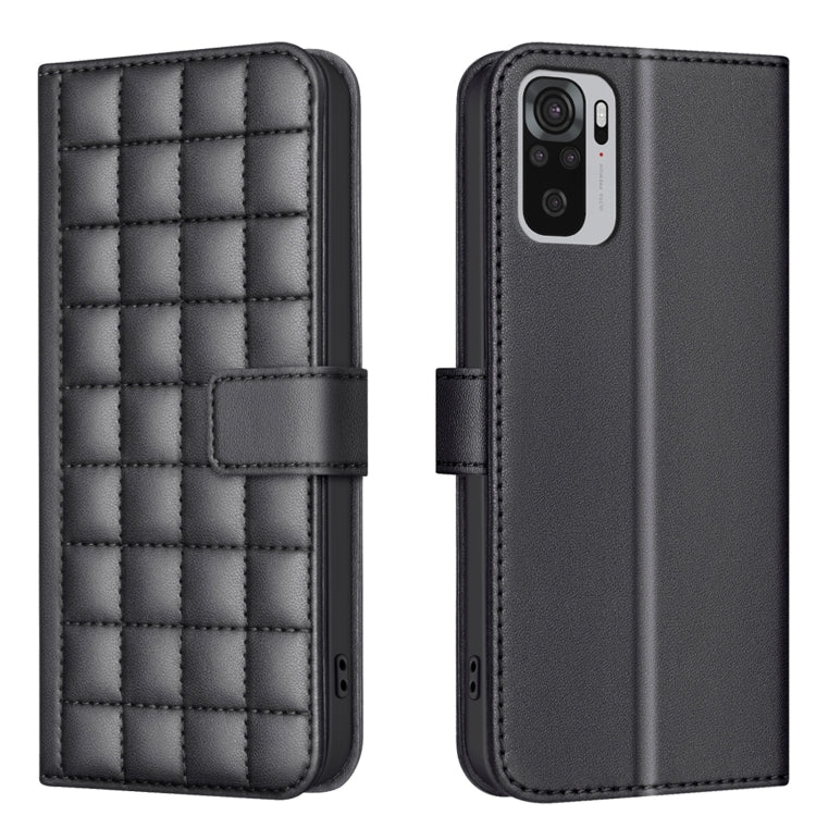 Square Texture Leather Phone Case, For Redmi Note 12 Pro Global, For Redmi Note 12 5G Global / Xiaomi Poco X5, For Redmi Note 11 Pro 5G / 4G Global, For Redmi 10 5G / Note 11E, For Redmi 10C, For Redmi 10 2022 / Note 11 4G, For Redmi Note 10 4G / Note ...