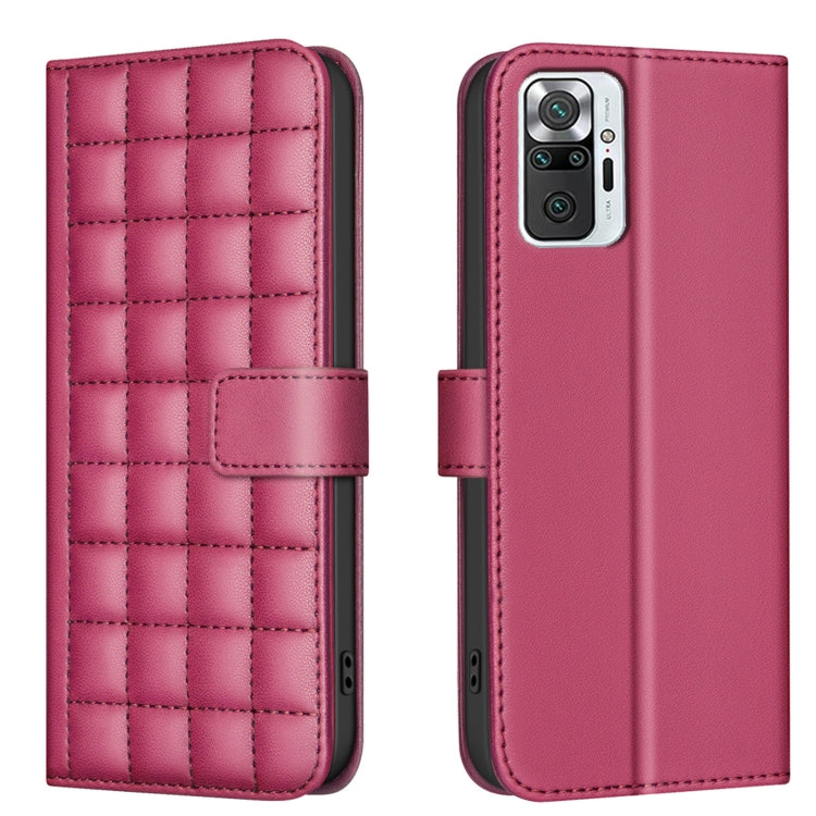 Square Texture Leather Phone Case, For Redmi Note 12 Pro Global, For Redmi Note 12 5G Global / Xiaomi Poco X5, For Redmi Note 11 Pro 5G / 4G Global, For Redmi 10 5G / Note 11E, For Redmi 10C, For Redmi 10 2022 / Note 11 4G, For Redmi Note 10 4G / Note ...