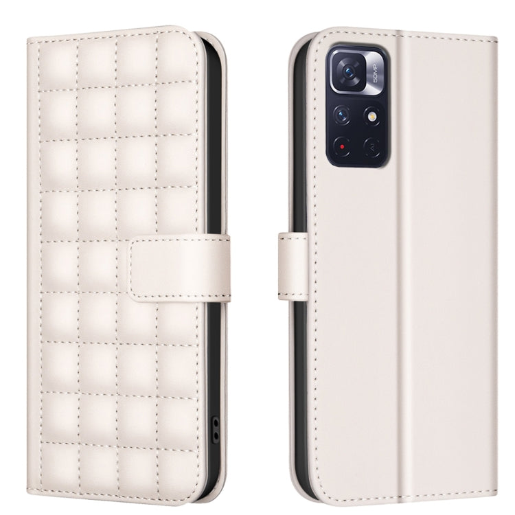 Square Texture Leather Phone Case, For Redmi Note 13 Pro 5G, For Redmi K70 / K70 Pro, For Redmi 12 4G, For Redmi Note 11 / Note 11S, For Redmi Note 12S Global, For Redmi Note 12 4G Global, For Redmi A1 / A1+ / A2, For Redmi Note 12 Pro+ Global