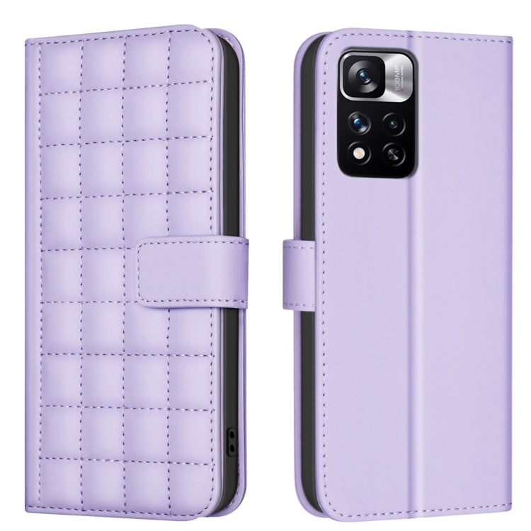 Square Texture Leather Phone Case, For Redmi Note 12 Pro Global, For Redmi Note 12 5G Global / Xiaomi Poco X5, For Redmi Note 11 Pro 5G / 4G Global, For Redmi 10 5G / Note 11E, For Redmi 10C, For Redmi 10 2022 / Note 11 4G, For Redmi Note 10 4G / Note ...