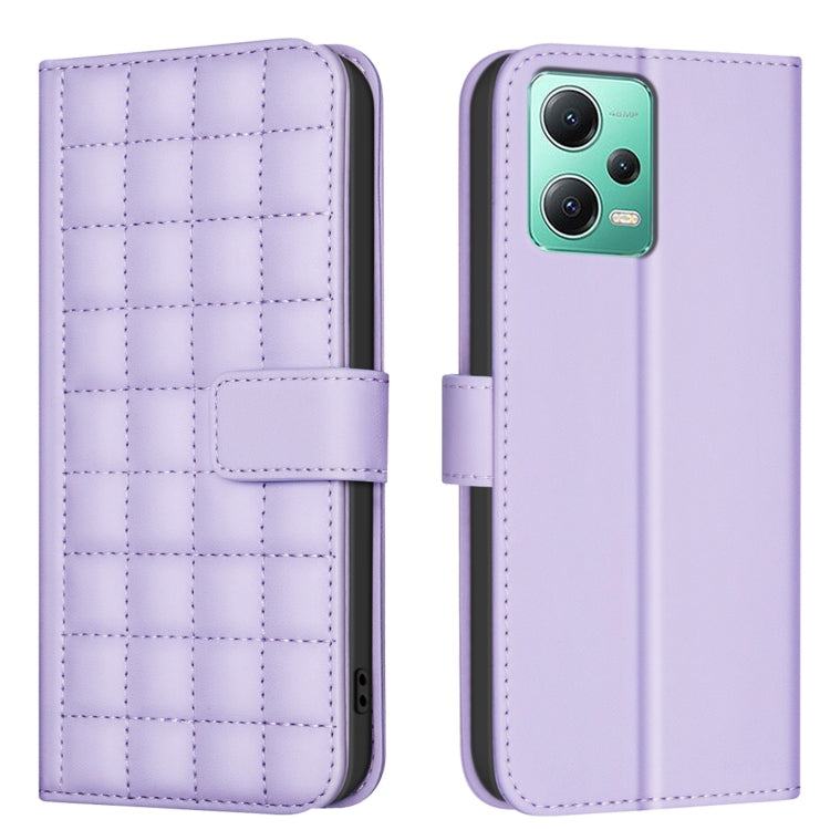 Square Texture Leather Phone Case, For Redmi Note 12 Pro Global, For Redmi Note 12 5G Global / Xiaomi Poco X5, For Redmi Note 11 Pro 5G / 4G Global, For Redmi 10 5G / Note 11E, For Redmi 10C, For Redmi 10 2022 / Note 11 4G, For Redmi Note 10 4G / Note ...