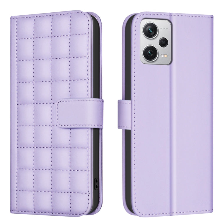 Square Texture Leather Phone Case, For Redmi Note 13 Pro 5G, For Redmi K70 / K70 Pro, For Redmi 12 4G, For Redmi Note 11 / Note 11S, For Redmi Note 12S Global, For Redmi Note 12 4G Global, For Redmi A1 / A1+ / A2, For Redmi Note 12 Pro+ Global