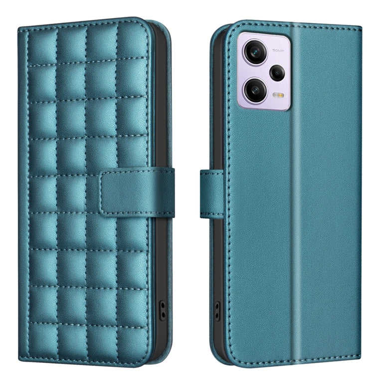 Square Texture Leather Phone Case, For Redmi Note 12 Pro Global, For Redmi Note 12 5G Global / Xiaomi Poco X5, For Redmi Note 11 Pro 5G / 4G Global, For Redmi 10 5G / Note 11E, For Redmi 10C, For Redmi 10 2022 / Note 11 4G, For Redmi Note 10 4G / Note ...