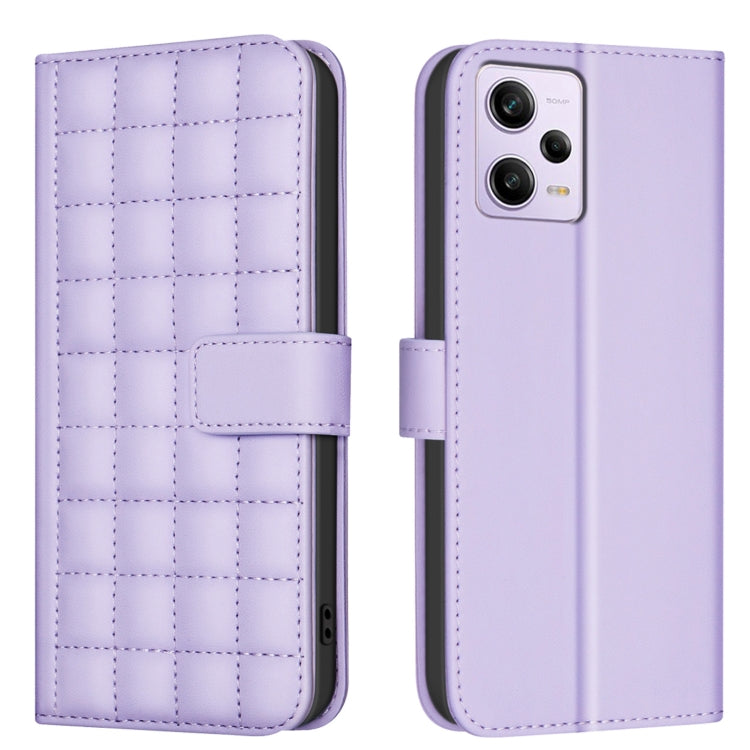 Square Texture Leather Phone Case, For Redmi Note 12 Pro Global, For Redmi Note 12 5G Global / Xiaomi Poco X5, For Redmi Note 11 Pro 5G / 4G Global, For Redmi 10 5G / Note 11E, For Redmi 10C, For Redmi 10 2022 / Note 11 4G, For Redmi Note 10 4G / Note ...