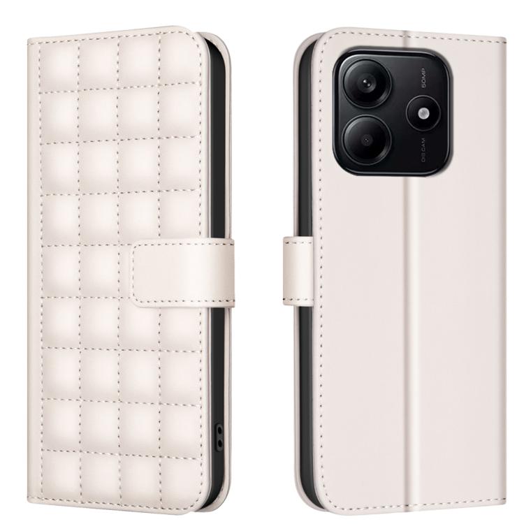 Square Texture Leather Phone Case, For Redmi Note 14 Pro 4G, For Redmi Note 14 4G 163.25mm, For Redmi A3, For Redmi Note 13 Pro 4G Global, For Redmi Note 13 4G Global, For Redmi Note 13 5G, For Redmi 13C, For Redmi Note 13 Pro+ 5G