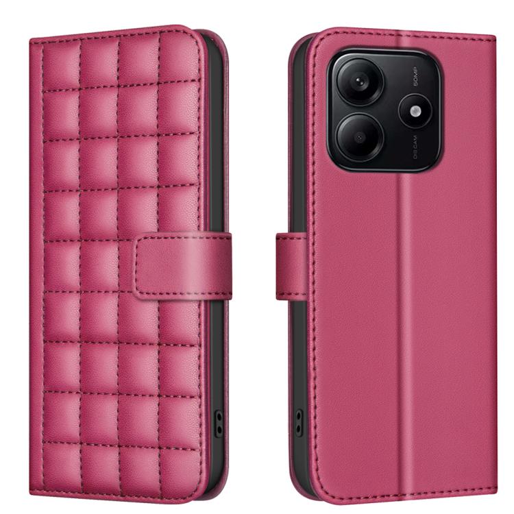 Square Texture Leather Phone Case, For Redmi Note 14 Pro 4G, For Redmi Note 14 4G 163.25mm, For Redmi A3, For Redmi Note 13 Pro 4G Global, For Redmi Note 13 4G Global, For Redmi Note 13 5G, For Redmi 13C, For Redmi Note 13 Pro+ 5G
