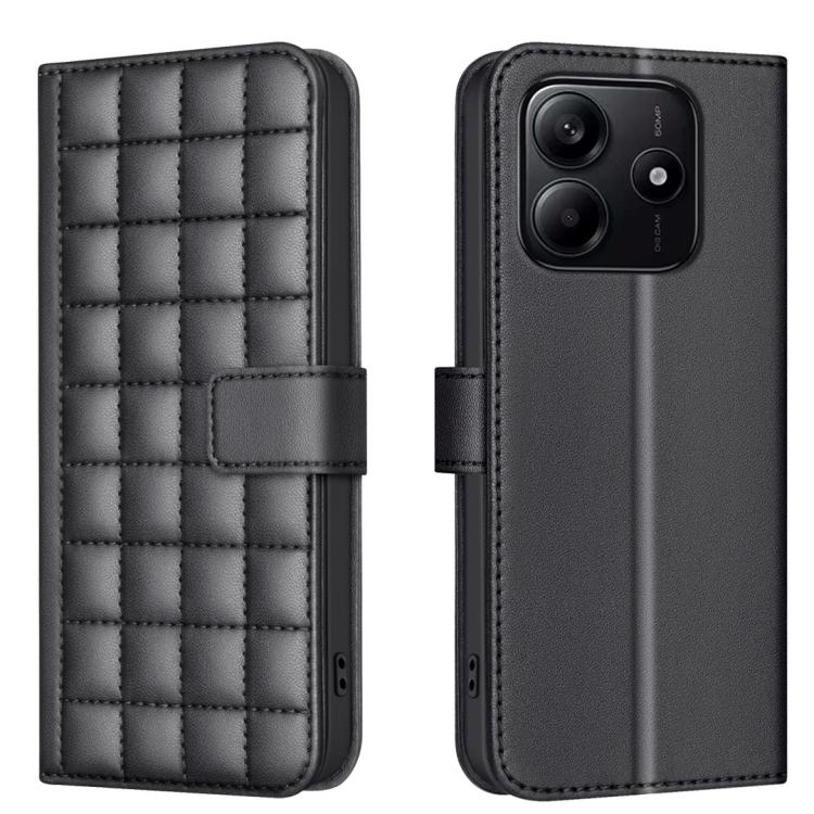 Square Texture Leather Phone Case, For Redmi Note 14 Pro 4G, For Redmi Note 14 4G 163.25mm, For Redmi A3, For Redmi Note 13 Pro 4G Global, For Redmi Note 13 4G Global, For Redmi Note 13 5G, For Redmi 13C, For Redmi Note 13 Pro+ 5G