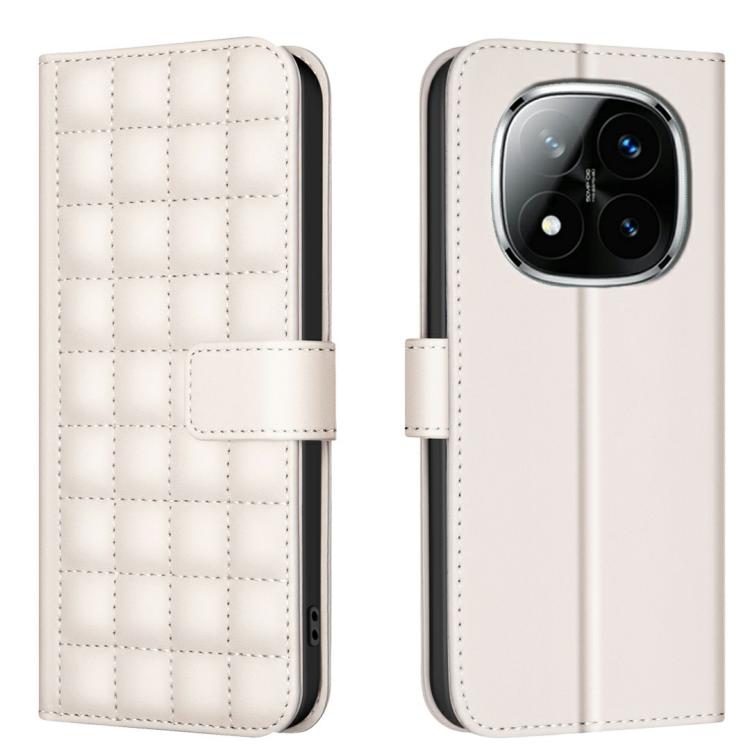 Square Texture Leather Phone Case, For Redmi Note 14 Pro 4G, For Redmi Note 14 4G 163.25mm, For Redmi A3, For Redmi Note 13 Pro 4G Global, For Redmi Note 13 4G Global, For Redmi Note 13 5G, For Redmi 13C, For Redmi Note 13 Pro+ 5G