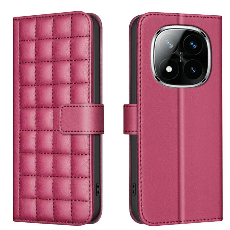 Square Texture Leather Phone Case, For Redmi Note 14 Pro 4G, For Redmi Note 14 4G 163.25mm, For Redmi A3, For Redmi Note 13 Pro 4G Global, For Redmi Note 13 4G Global, For Redmi Note 13 5G, For Redmi 13C, For Redmi Note 13 Pro+ 5G
