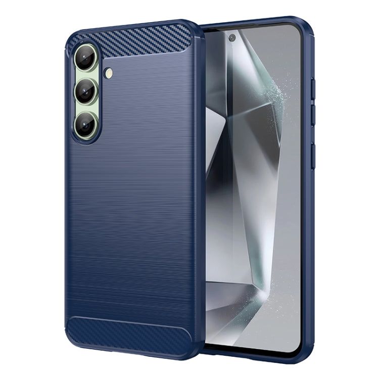 Carbon Fiber Brushed Texture TPU Phone Case, For Galaxy S26 FE 5G, For Samsung Galaxy S26+ 5G, For Samsung Galaxy S26 Edge 5G, For Samsung Galaxy S26 Ultra 5G, For Samsung Galaxy S26 5G, For Samsung Galaxy S25 FE 5G, For Samsung Galaxy S25 Edge 5G     ...