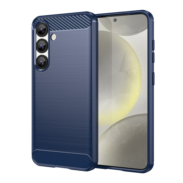 Carbon Fiber Brushed Texture TPU Phone Case, For Galaxy S26 FE 5G, For Samsung Galaxy S26+ 5G, For Samsung Galaxy S26 Edge 5G, For Samsung Galaxy S26 Ultra 5G, For Samsung Galaxy S26 5G, For Samsung Galaxy S25 FE 5G, For Samsung Galaxy S25 Edge 5G     ...