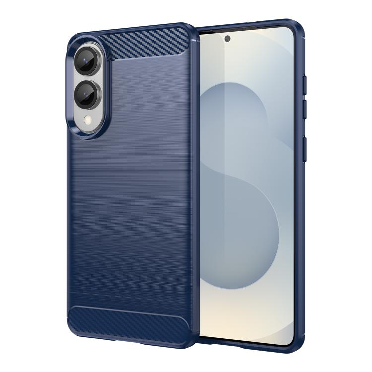 Carbon Fiber Brushed Texture TPU Phone Case, For Galaxy S26 FE 5G, For Samsung Galaxy S26+ 5G, For Samsung Galaxy S26 Edge 5G, For Samsung Galaxy S26 Ultra 5G, For Samsung Galaxy S26 5G, For Samsung Galaxy S25 FE 5G, For Samsung Galaxy S25 Edge 5G     ...