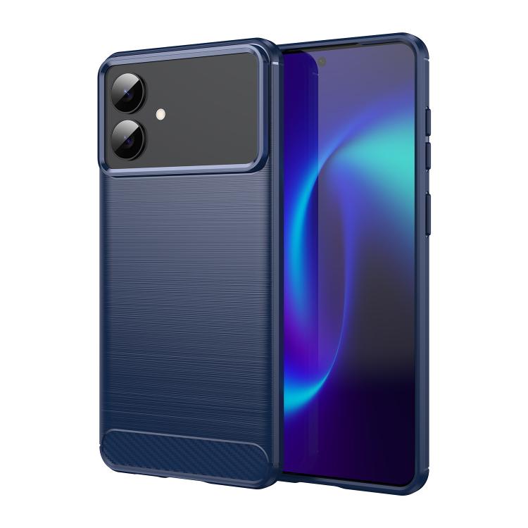Carbon Fiber Brushed Texture TPU Phone Case, For Galaxy S26 FE 5G, For Samsung Galaxy S26+ 5G, For Samsung Galaxy S26 Edge 5G, For Samsung Galaxy S26 Ultra 5G, For Samsung Galaxy S26 5G, For Samsung Galaxy S25 FE 5G, For Samsung Galaxy S25 Edge 5G     ...