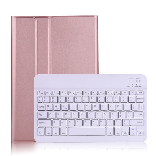 Detachable Bluetooth Keyboard Ultrathin Horizontal Flip Leather Case with Holder & Elastic Band, For Samsung Galaxy Tab A7 T500/T505 10.4 inch 2020, For For Samsung Galaxy Tab S7 T870/T875 11 inch