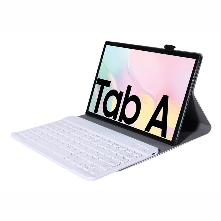 Detachable Bluetooth Keyboard Ultrathin Horizontal Flip Leather Case with Holder & Elastic Band, For Samsung Galaxy Tab A7 T500/T505 10.4 inch 2020, For For Samsung Galaxy Tab S7 T870/T875 11 inch