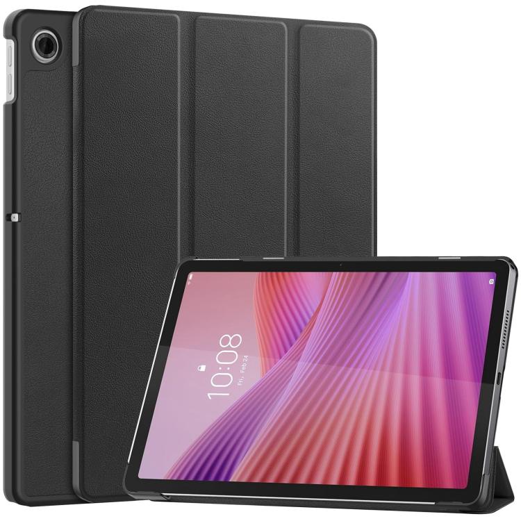 Custer Texture 3-Fold Holder Leather Smart Tablet Case, For Lenovo Yoga Tab 11.1 2025, For Lenovo Idea  Tab Plus 12.1, For Lenovo Legion Y700 2025, For Lenovo Tab One TB-305FU / Tab K9, For Lenovo Tab 10.1 2025 / K10 2nd / S10, For Lenovo Idea Tab Pro ...