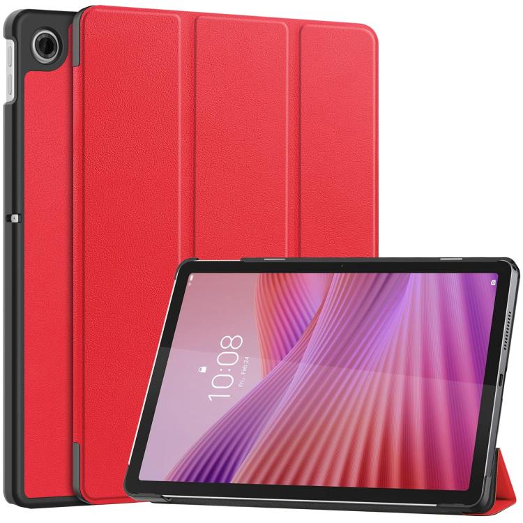 Custer Texture 3-Fold Holder Leather Smart Tablet Case, For Lenovo Yoga Tab 11.1 2025, For Lenovo Idea  Tab Plus 12.1, For Lenovo Legion Y700 2025, For Lenovo Tab One TB-305FU / Tab K9, For Lenovo Tab 10.1 2025 / K10 2nd / S10, For Lenovo Idea Tab Pro ...