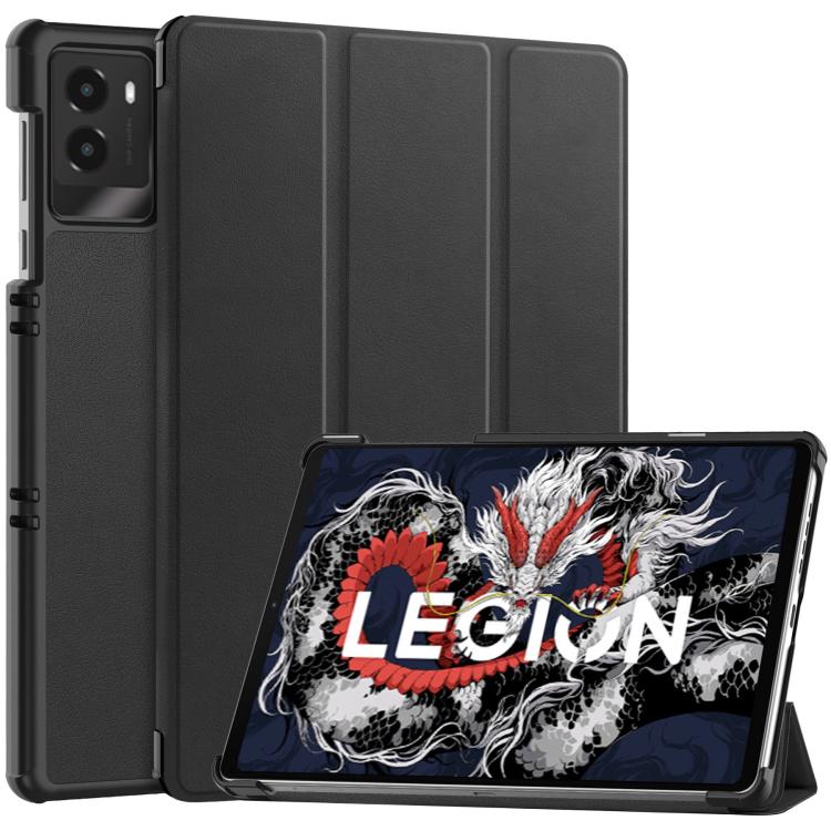 Custer Texture 3-Fold Holder Leather Smart Tablet Case, For Lenovo Yoga Tab 11.1 2025, For Lenovo Idea  Tab Plus 12.1, For Lenovo Legion Y700 2025, For Lenovo Tab One TB-305FU / Tab K9, For Lenovo Tab 10.1 2025 / K10 2nd / S10, For Lenovo Idea Tab Pro ...