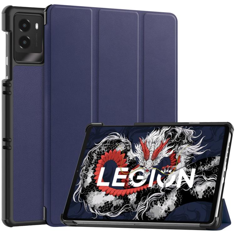 Custer Texture 3-Fold Holder Leather Smart Tablet Case, For Lenovo Yoga Tab 11.1 2025, For Lenovo Idea  Tab Plus 12.1, For Lenovo Legion Y700 2025, For Lenovo Tab One TB-305FU / Tab K9, For Lenovo Tab 10.1 2025 / K10 2nd / S10, For Lenovo Idea Tab Pro ...